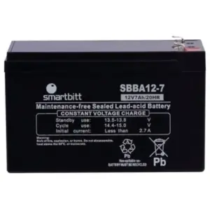 Bateria Smartbitt de Reemplazo para No Break Plomo-Ácido 12V 7AH