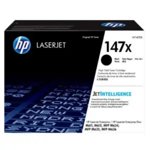 Tóner HP LaserJet 147X Alto Rendimiento 25.2K Páginas Color Negro