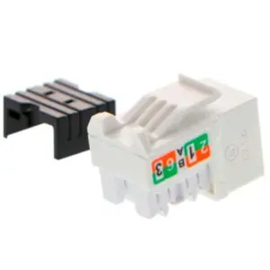 Modulo Sin blindaje Nexxt Solutions Keystone Jack Cat6 Tipo 110 Blanco