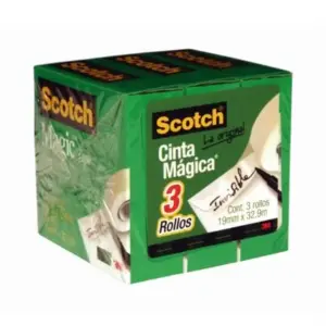 Cinta Magica 3M 19x33m Paquete c/3