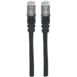 CABLE INTELLINET PATCH CAT 6a 7.6M(25.0F) S/FTP NEGRO