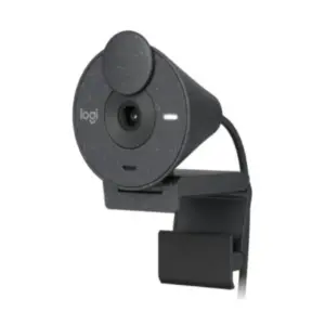 Cámara Web Logitech Brio 300 1080p USB-C con Corrección Iluminación Automática Micrófono Color Grafito