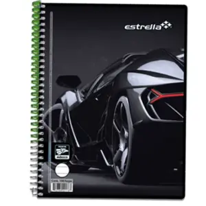 CUADERNO ESTRELLA FRANCESA 100HJS RAYADO
