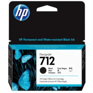 Tinta HP LF DesignJet 712 38ml Color Negro
