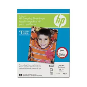 Papel HP Everyday Semi Gloss Photo Paper a 50HJS
