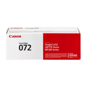 Cartucho de Tóner Canon 072 Negro de 1400 Pag para LBP172, MF289, MF284