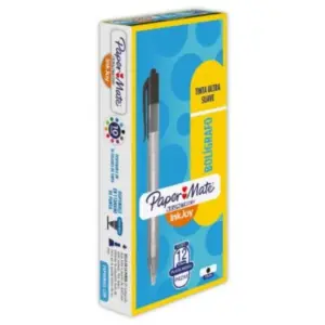 BOLIGRAFO KILOMETRICO RETRACTIL NEGRO 1.0 C/12