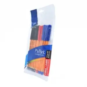 Bolígrafo Azor Pin Point Redondo Punta Aguja Fina 0.7 mm Colores Surtidos C/10