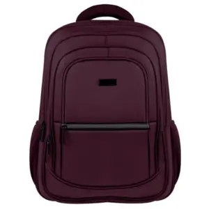 Mochila Perfect Choice Essentials para Laptop de 15.6 a 17 con 4 Compartimentos Color Morado