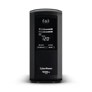 UPS CYBERPOWER 1000VA 600W 9 CONT PANTALLA LCD INTELIGENTE M