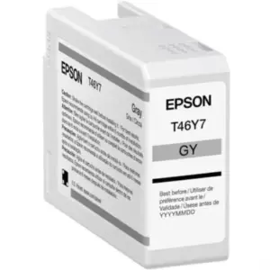 Tinta Epson UltraChrome Pro10 50Ml Color Gris