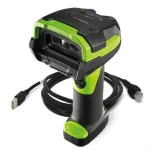 Escaner Industrial Zebra Alámbrico DS3608-XR 1D-2D Lectura Extendida de Hasta 32m Rugged con Motor Vibrador Incluye Us