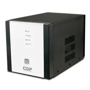 Regulador de Voltaje CDP 5000VA/2500W 120v Negro y Blanco