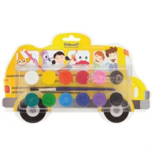 Pinturas Acuarela Pelikan Escolar 12 Colores