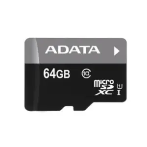 Memoria Micro SD Adata Clase 10 + SD 64GB y UHS-1