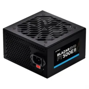 Fuente de Poder Blazar Evo FT500E ATX 500W / 1X20 4 pin  1xAtx 4  3xSata  2xMolex 4 pin  Negro