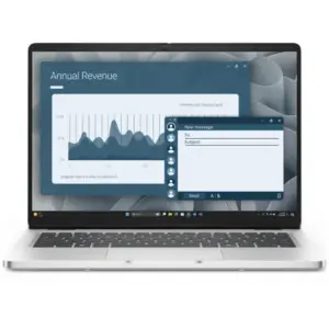 Laptop Dell Pro 14 Touch 14" FHD AMD Ryzen AI 7-350 32GB 1TB NPU 50 TOPS Radeon 860M W11Pro 3Y Copilot+PC Plata Wi-Fi 6E