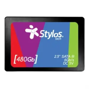 SSD Stylos 480GB 2.5" 460MB/s Escritura 510 MB/s Lectura SATA III