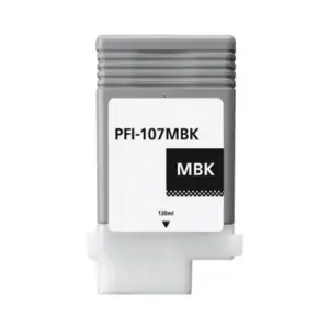 TANQUE TINTA CANON NEGRO MATE PFI-107MBK 130ML