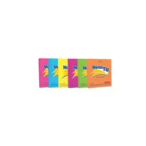 NOTAS ADHESIVAS JANEL MEMO TIP NEON 3X3 100H C/6 PIEZAS