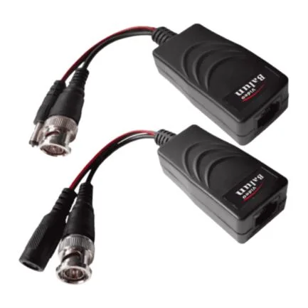 Par de Transceptores Pasivos Dahua Hasta 4MP para Video Energ&iacute;a Dist Hasta 150m Voltaje Entrada 12-15V DC Ponchado RJ-45