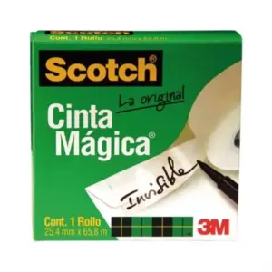 Cinta Magica 3M Adhesiva 810 24X65 Pza