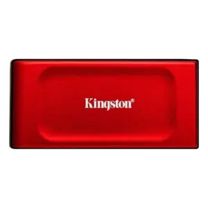 Unidad de Estado Solido SSD Externo Kingston XS1000 1TB USB Color Rojo