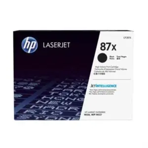 Toner HP LaserJet 87X Negro Alto Rendimiento