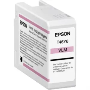 Tinta Epson UltraChrome Pro10 50Ml Color Magenta Claro