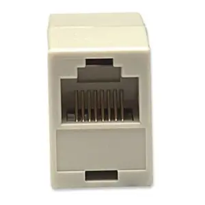 Cople Intellinet RJ45 Cat 5e Modular Hembra-Hembra Color Beige