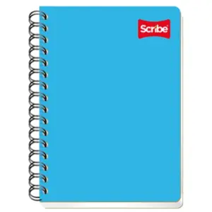 CUADERNO SCRIBE FRANCES CLASICO BLANCO 100 HJS doble espiral