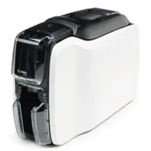 Impresora Zebra de tarjetas ZC100 a una Cara Cable Estadounidense Usb y Controlador de Windows