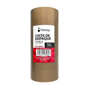 Cinta Empaque Canela Nextep Uso General 48mm x 150mts c/6