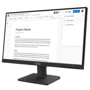 Monitor Lenovo ThinkVision S22-4e LED 21.5" 1920x1080 Full HD 100Hz HDMI Negro