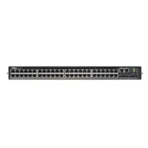 PowerSwitch DELL E3248P-ON 48x1G RJ-45 30W PoE 4x10G SFP+ 2x100G QSFP28 1xAC PSU IO/PS NON TAA +3 Years ProSupport