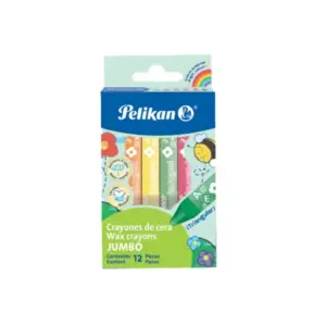 Crayones Pelikan Jumbo Triangular C/12 Pzas
