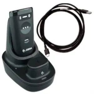 Escaner Portátil Zebra CS6080-Sr 1D-2D Alámbrico E Inalámbrico Incluye Cuna de Carga 2 en 1 Pila y Dispositivo(Cr6080-Sc