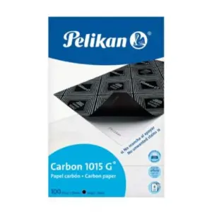Papel Carbon Pelikan Oficio 1015 G Negro C/100 Hojas