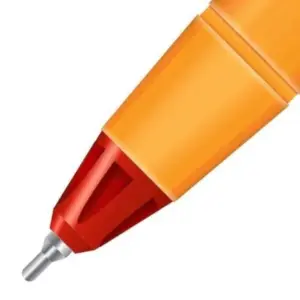 Bolígrafo Azor Pin Point Fino 0.7mm Rojo Caja C/12