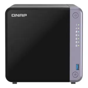 Unidad NAS QNAP TS-432X-4G-US de 4 bahías 4 GB DDR4 RAM sin Disco