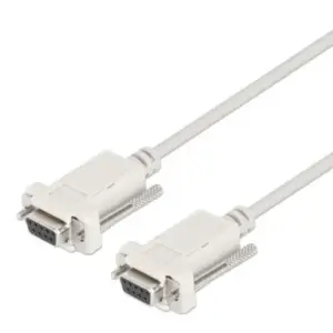 Cable Manhattan Null Modem Crossover DB9H-DB9H 2M