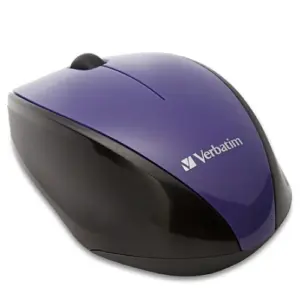 Mouse VERBATIM Inalambrico BlueLED - Purpura