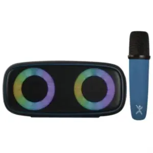 BOCINA PORTATIL PERFECT CHOICE CON MICROFONO INALAMBRICO - OUTDOORS LITE