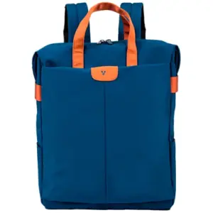 MOCHILA VORAGO BP-301 VINTAGE DOBLE USO LAPTOP 15.6 AZUL