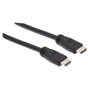 Cable Manhattan HDMI M-M Alta Velocidad Ethernet 8m Color Negro