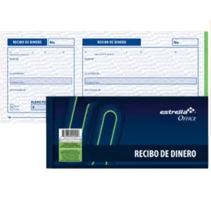 BLOCK ESTRELLA RECIBO DINERO 50 HJS