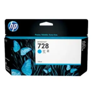 Tinta HP LF 728 DesignJet Cyan 300ML