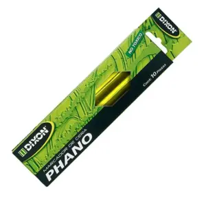 Marcador de Cera Dixon Phano Amarillo Caja c/10 piezas