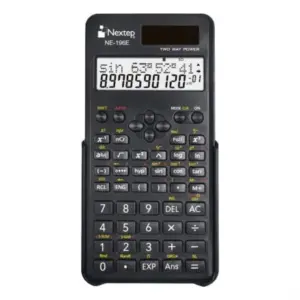 Calculadora Nextep Cientifica 10+2 Digitos Doble Linea 240 Funciones Solar/bateria