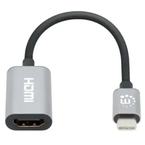 Convertidor Manhattan USB-C a HDMI 4K@60Hz
